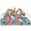 *****Puzzle drewn.jednorożec 140el 400086J 20768