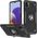 Wozinsky Wozinsky Ring Armor pancerne hybrydowe etui pokrowiec + magnetyczny uchwyt Samsung Galaxy A22 4G czarny