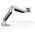 Compulocks iPad Mini 8.3" Space Enclosure Articulating Arm Mount - Befestigungskit (Gelenkarm, Gehause) - fur Tablett - verriegelbar - hochwertiges Aluminium - Schwarz, Silber - Bildschirmgrosse: 21.1 cm (8.3") - Tischmontage, auf Konsole montierbar