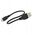 Priekinis zibintas FORCE BUG-400 USB (juodas)