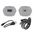 Priekinis zibintas FORCE BUG-400 USB (juodas)