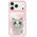 Etui Nimmy Big Eyed Pet 2.0 Cat do iPhone 17 Pro Max różowy