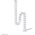 NEOMOUNTS Cable Spine Organizer for sit/stand desk frames magnet mounted white