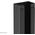NEOMOUNTS Magnetic Cable Cover for sit/stand desk frames multiple cables black