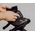 Dviracio krepsys ant vairo Force TOUCH (juodas)