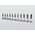 King Tony ZESTAW NASADEK 3/8" TORX Z OTWOREM 11cz. T8 - T50, SZYNA, King Tony