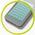 Mobile Origin Sticker Phone Mount O1, baby blue