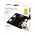 PLATINET WAGA BATHROOM SMART BODY SCALE 180KG 26X26CM WITH APP BLUETOOTH BLACK 46021