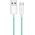 LogiLink USB-A - USB-C 1.5m w nylonowym oplocie zielony