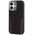 Case Audi R8 Genuine Leather MagSafe for iPhone 17 black-red