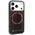 Case Audi RSQ Carbon Fiber Sport Red Circle MagSafe for iPhone 17 Pro black