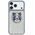 Etui Nimmy Glasses Cool Dog MagSafe do iPhone 17 szary