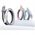 Kabel USB-C / USB-C USAMS Bicolor Series SJ756 PD 60W 1.2m zielono fioletowy