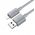 Kabel USB A do Lightning Hoco 2,4A 1 m X107 szary