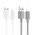 Kabel USB A do Lightning Hoco 2,4A 1 m X107 szary