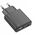 Ładowarka sieciowa do telefonu Hoco Slim USB A + USB C QC3.0 PD 3A 20W N38 czarna