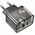Ładowarka sieciowa do telefonu Hoco USB A + USB C QC3.0 PD 3A 20W N34 transparentna