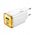 Ładowarka sieciowa do telefonu Hoco USB A + USB C QC3.0 PD 3A 20W N52 biała