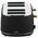 Witt Premium Wood four-slice toaster, black