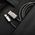 Kabel USB A do USB C Forcell F-Energy QC4.0 3A 66W Metal 2 m C234 srebrny