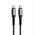 Kabel USB C do USB C Forcell F-Energy QC4.0 PD 5A 100W Cafule 0,5 m C260 czarny
