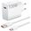 XIAOMI oryginalna ładowarka sieciowa USB A QC3.0 3A 120W MDY-14-EE + kabel USB A do Typ C 6A 1m biała bulk