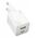 Ładowarka sieciowa do telefonu Hoco USB A + USB C QC3.0 PD 3A 20W N41 biała