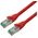 ROLINE RM S/FTP (PiMF) Patch Cord Cat.6A, czerwony, 0,5 m