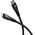 Kabel tekstylny Lightning USB-C™ z metalowymi złączami, 1 m - Długość kabla 1 m
