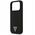 Case Guess Silicone Triangle Logo MagSafe for iPhone 17 Pro Max black