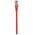 Patchcord Cat6 UTP 0,3m 100% CU czerwony