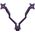 Arozzi TIS Alzare Neo Duo 17"-32" 2TFT 3Gelenke Max.9KG lila