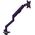 Arozzi TIS Alzare Neo 17"-32" 1TFT 3Gelenke Max.9KG lila