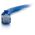 Kabel / 1 m Mlded/Btd Blue CAT5E PVC UTP PAT