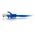 Kabel / 1 m Mlded/Btd Blue CAT5E PVC UTP PAT