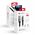 Kabel USB A do USB C Forcell F-Energy QC4.0 3A 66W Cafule 0,5 m C256 czarny