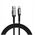 Kabel USB A do USB C Forcell F-Energy QC4.0 3A 66W Cafule 0,5 m C256 czarny