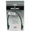 Patchcord Cat6 UTP 0,3m 100% CU czarny