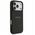 Guess Grained Ring MagSafe case for iPhone 17 Pro black