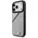 Etui BMW M Tricolor Metal Logo MagSafe    do iPhone 17 Pro szary