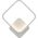 Kinkiet ATL ZD113 Kinkiet led 12w 20x23cm biały