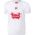 Huari Dziecięca koszulka z krótkim rękawem Huari Poland Fan Kids white/racing red rozmiar 122