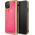 Guess Guess GUHCN65GLTRPI iPhone 11 Pro Max różowy/pink hard case Glow in the Dark Sand Matte