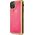 Guess Guess GUHCN65GLTRPI iPhone 11 Pro Max różowy/pink hard case Glow in the Dark Sand Matte