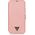 Guess Guess GUFLBKP12SVSATMLPI iPhone 12 mini 5,4" różowy/pink book Saffiano