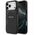 Etui AMG Double Layer Transparent Rhombs MagSafe do iPhone 17 Pro Max czarny/czerwony