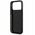 Etui AMG Double Layer Transparent Rhombs MagSafe do iPhone 17 Pro Max czarny/czerwony