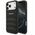 Case AMG Leather Debossed Lines Logo for  iPhone 17 Pro Max black