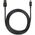 Mobilis Energia Cable - USB A / USB C - 1m - Black