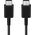 Cable USB-C to USB-C 25W Black